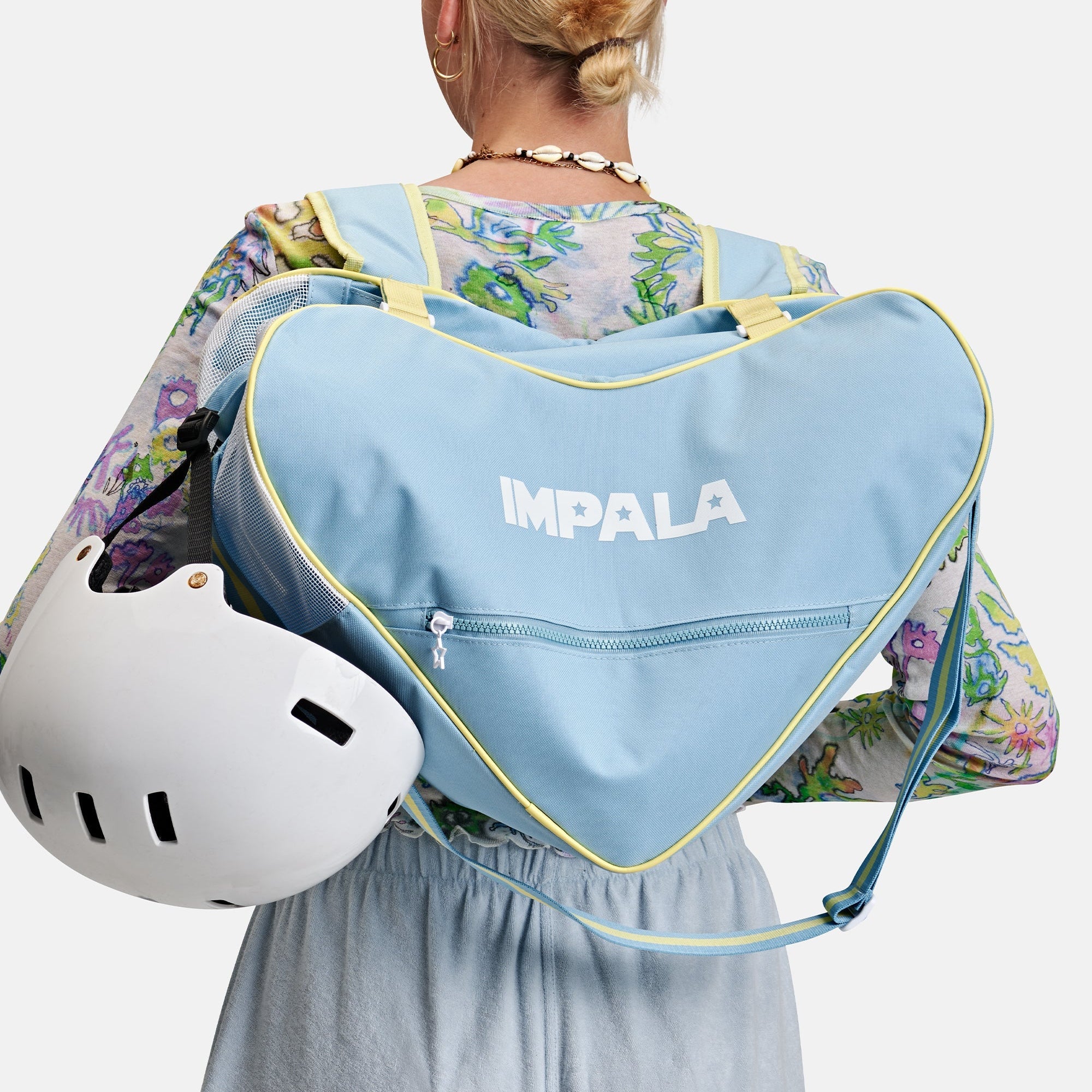 Impala Skate Bag - Sky Blue/Yellow