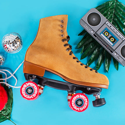Riedell Tan Zone Outdoor Roller Skates