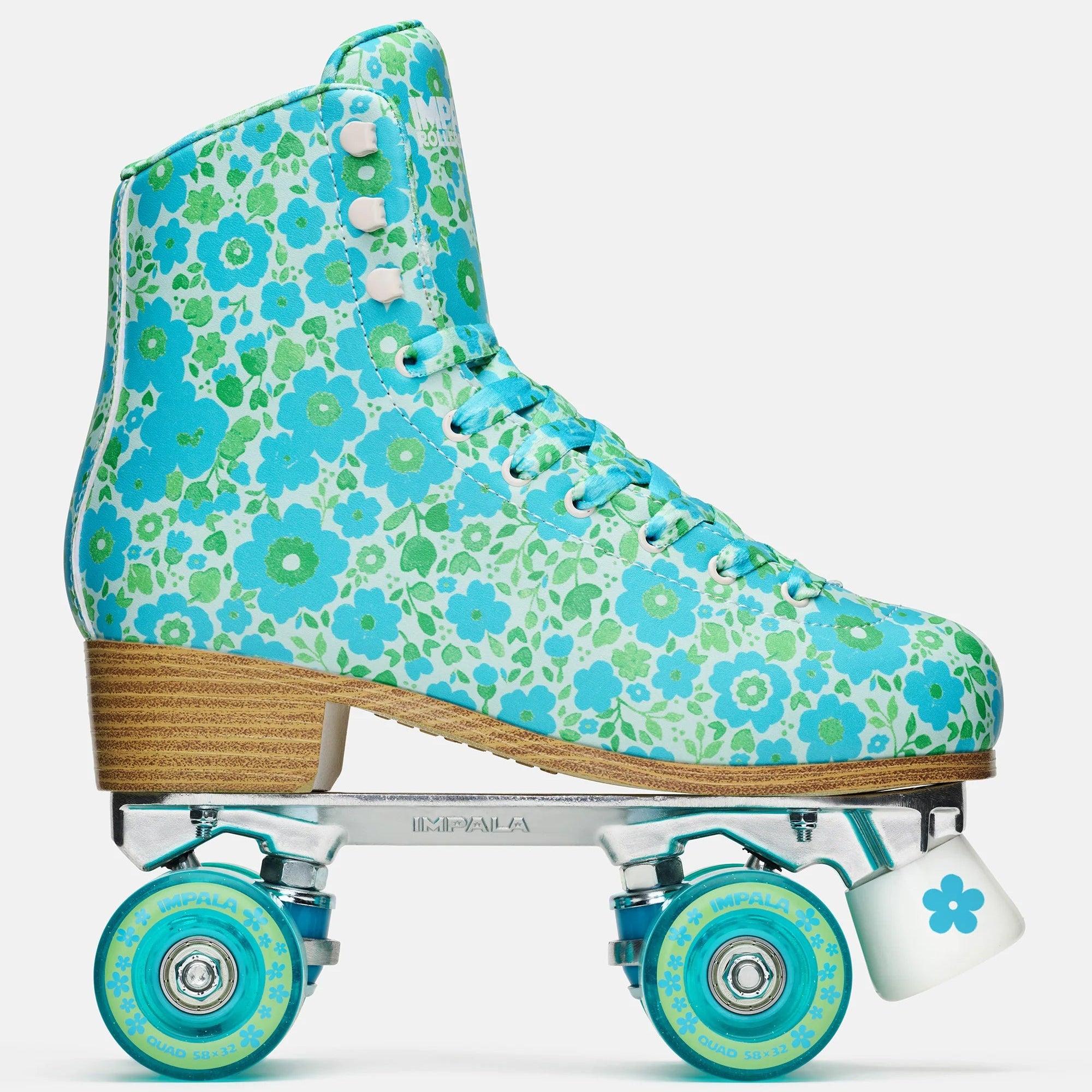Impala Quad Skates - Ditsy Blue