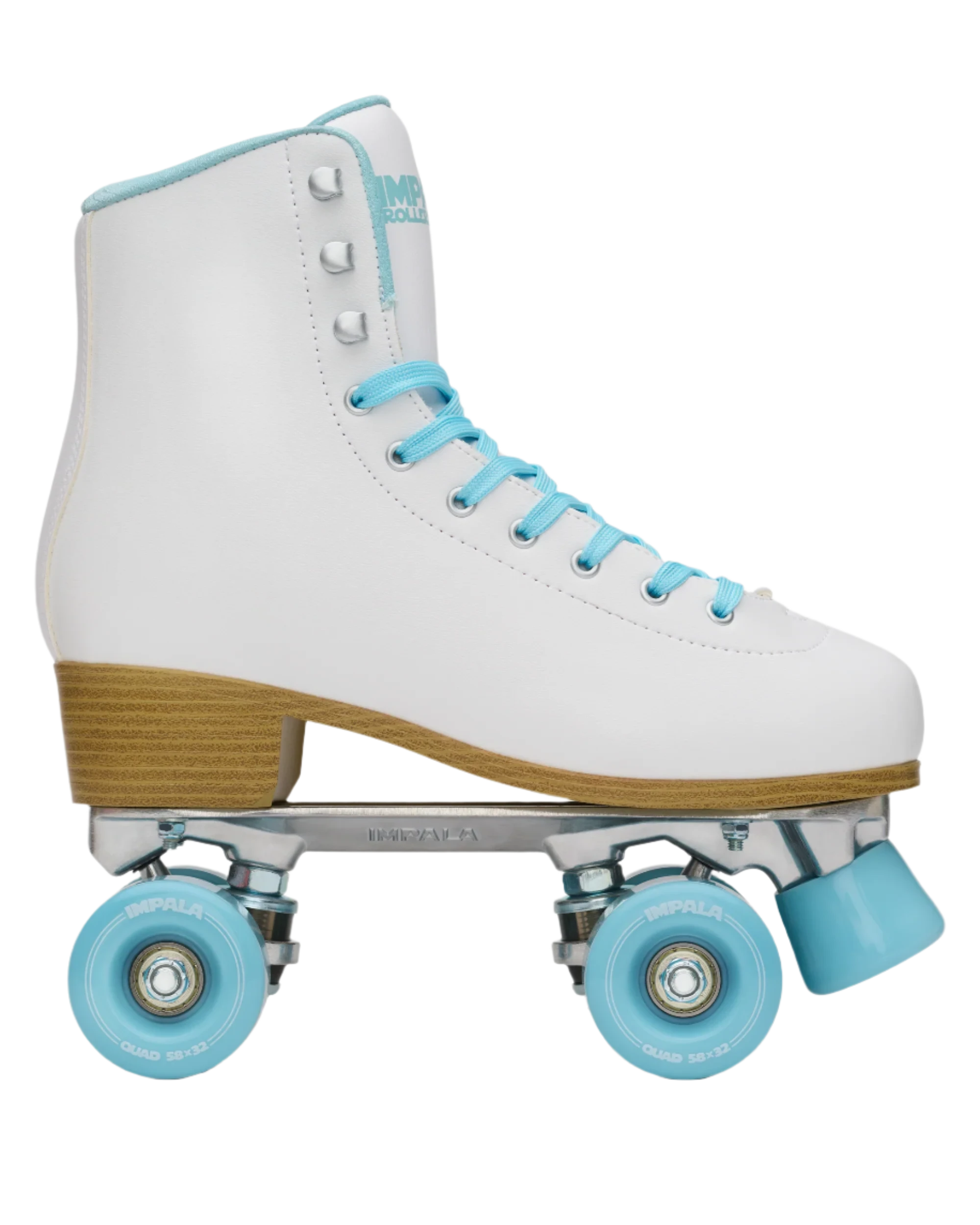 Patines cuádruples Jr. Impala - Hielo blanco