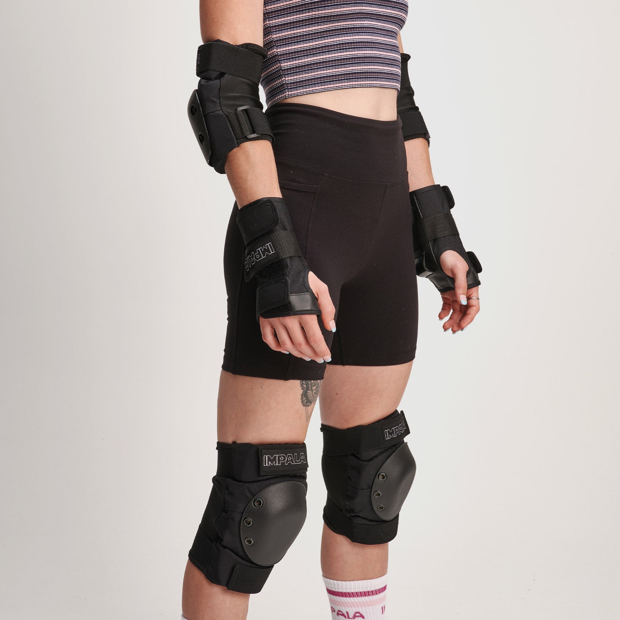 Conjunto de protección para adultos Impala, color negro
