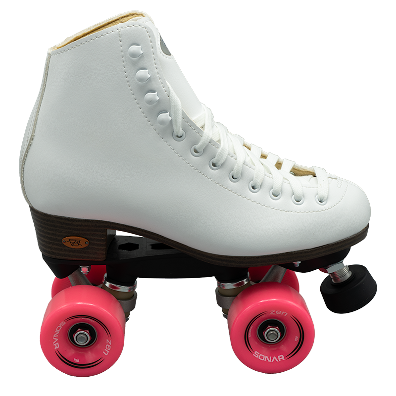 Riedell 111 Citizen Roller Skates - White