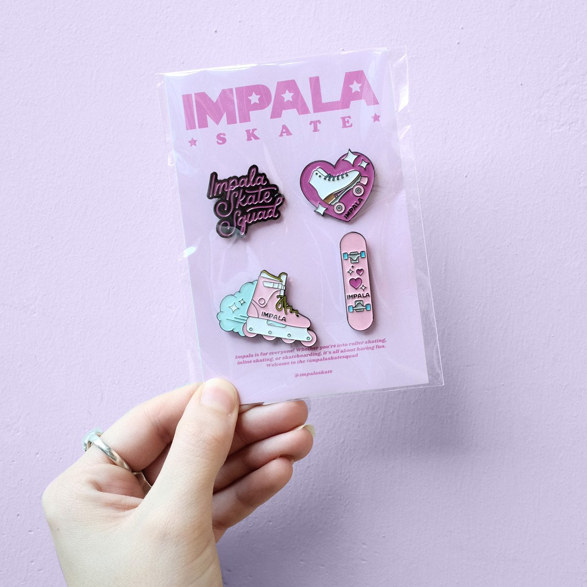 Juego de pins Impala