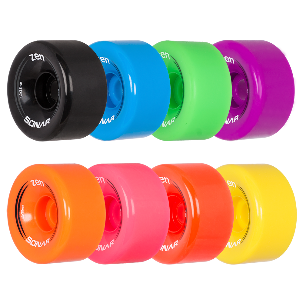 Riedell Sonar Zen Outdoor Wheels (Set of 4)
